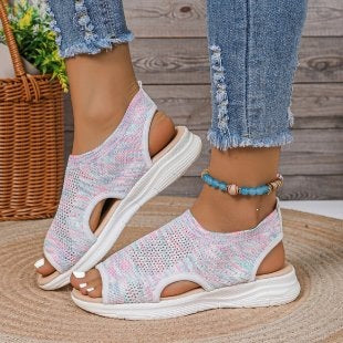 Damen Atmungsaktive und komfortable Freizeit-Sandalen EB