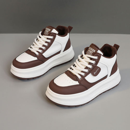 Damen stilvolle Sneakers mit gepolstertem Innenfutter und rutschfester Sohle EB
