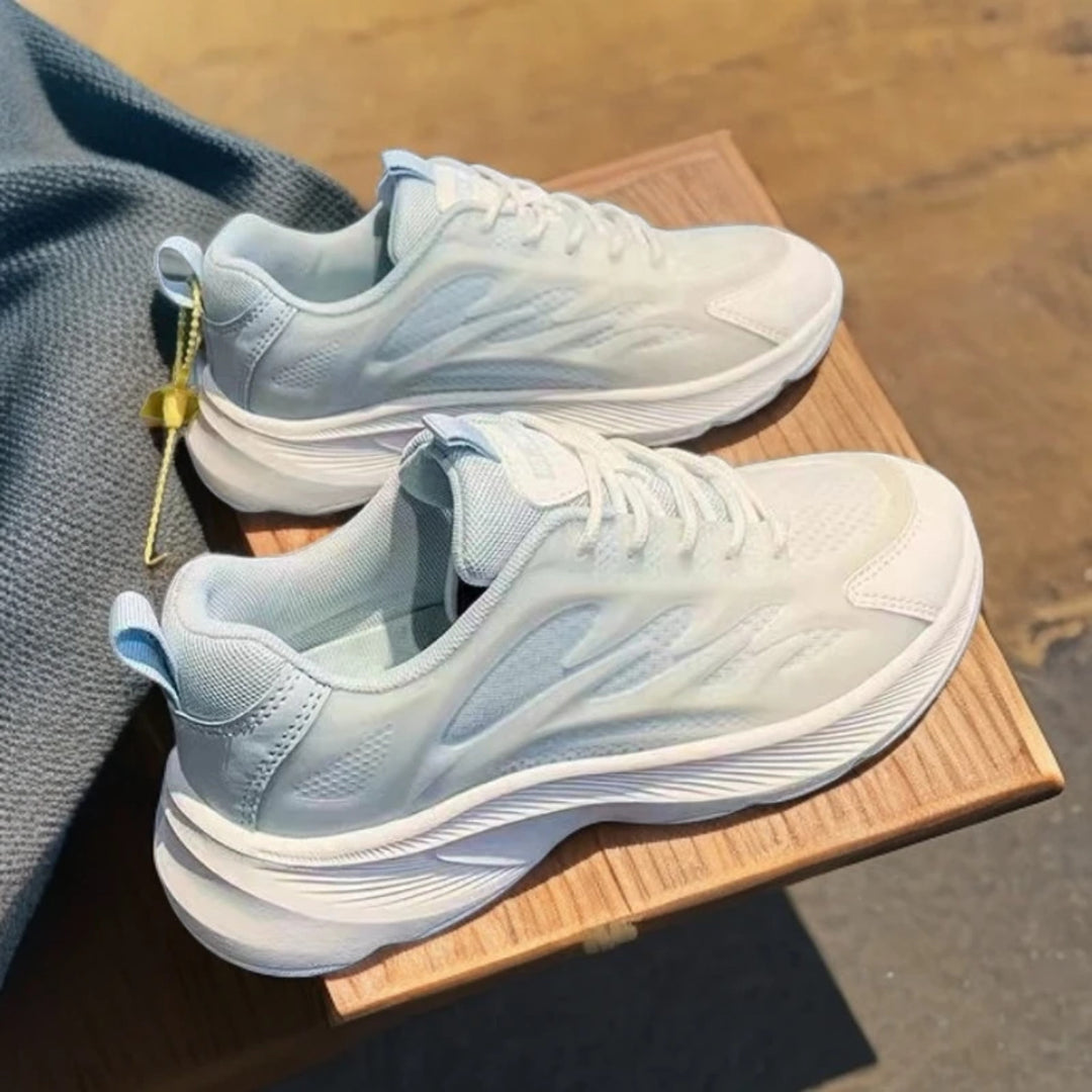 Damen Sportliche Performance Sneakers mit atmungsaktiver Mesh-Struktur und rutschfester Sohle EB