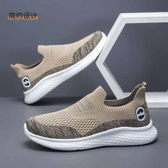 Damen Sportliche Slip-On Sneakers EB