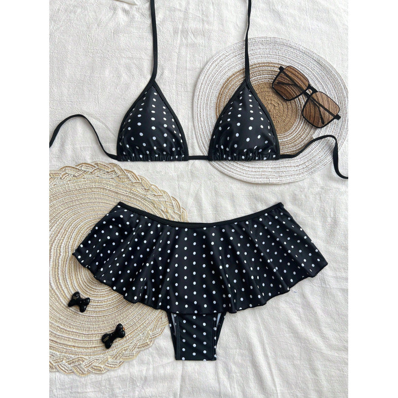 Damen Bikiniset mit Rüschen EB