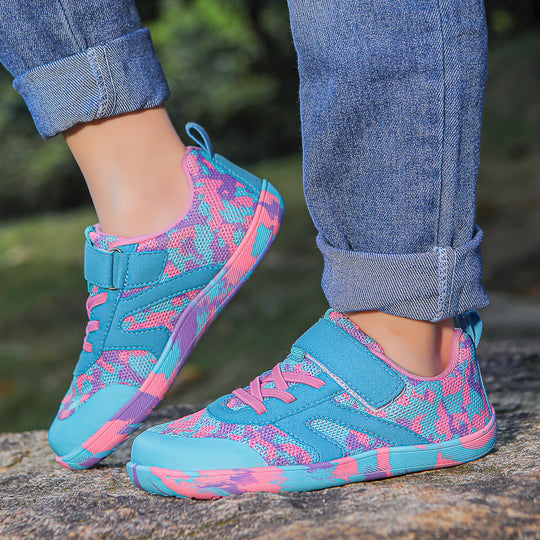 Damen Sportliche Freizeitschuhe mit Klettverschluss und atmungsaktivem Obermaterial EB