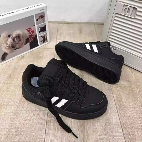 Damen Sportliche Lifestyle Sneakers mit gepolstertem Schaft EB
