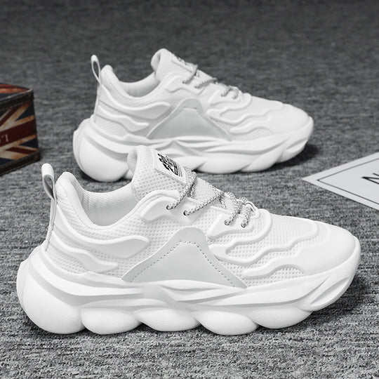 Damen Sportliche Chunky Sneakers mit atmungsaktivem Obermaterial und innovativem Dämpfungssystem EB