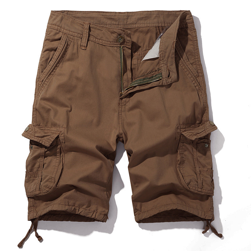 Herren Cargo-Shorts mit praktischen Taschen und verstellbarem Kordelzug EB