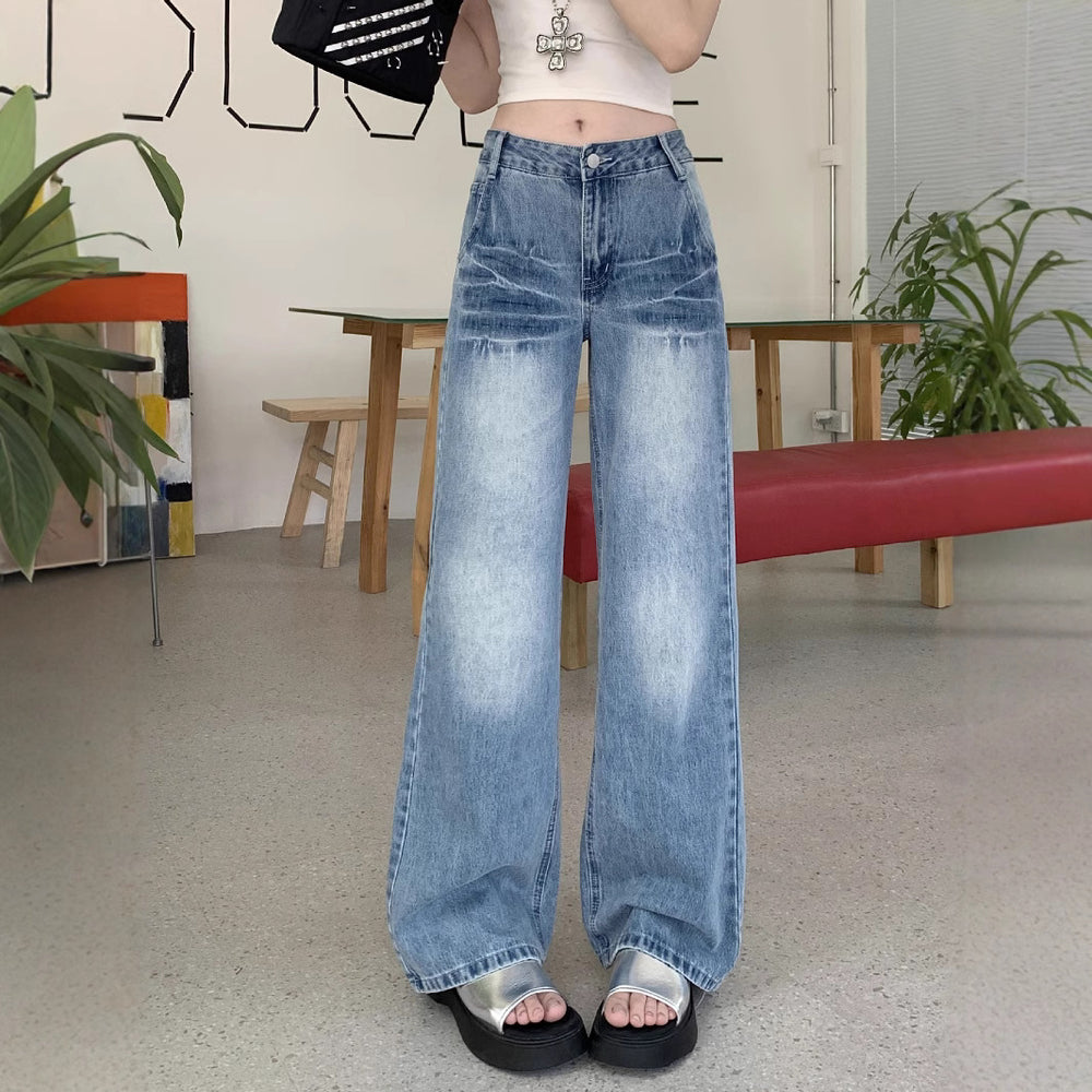 Damen Flared Jeans mit hohem Bund EB