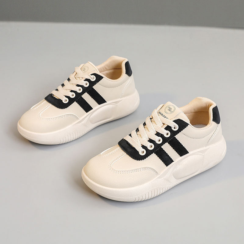 Damen sportliche Sneakers mit dämpfendem Sohlenprofil und atmungsaktiver Obermaterialstruktur EB