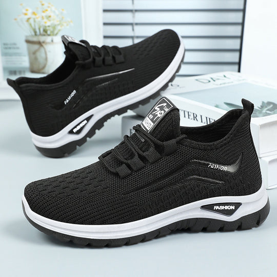 Damen Sportliche Lauf-Sneaker mit atmungsaktivem Obermaterial und rutschfester Sohle EB