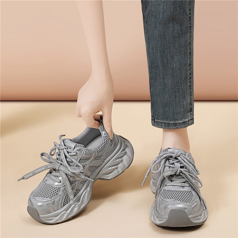 Damen Atmungsaktive und gedämpfte Sportschuhe mit dynamischer Sohle EB