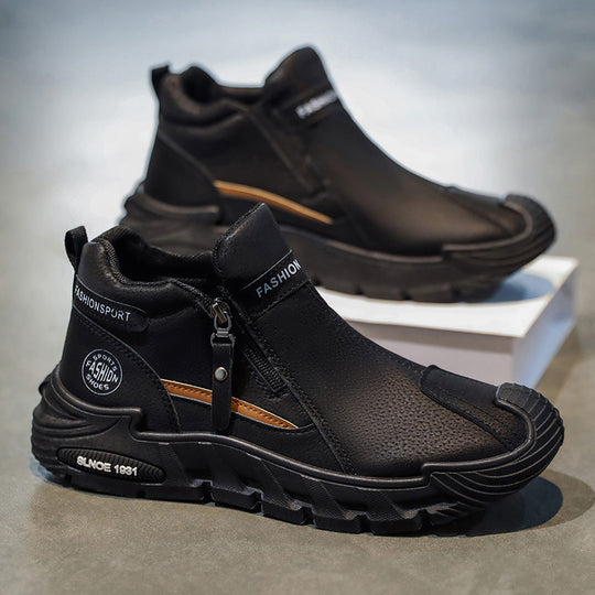 Damen Sportliche Stiefel mit elastischem Einstieg und rutschfester Sohle EB