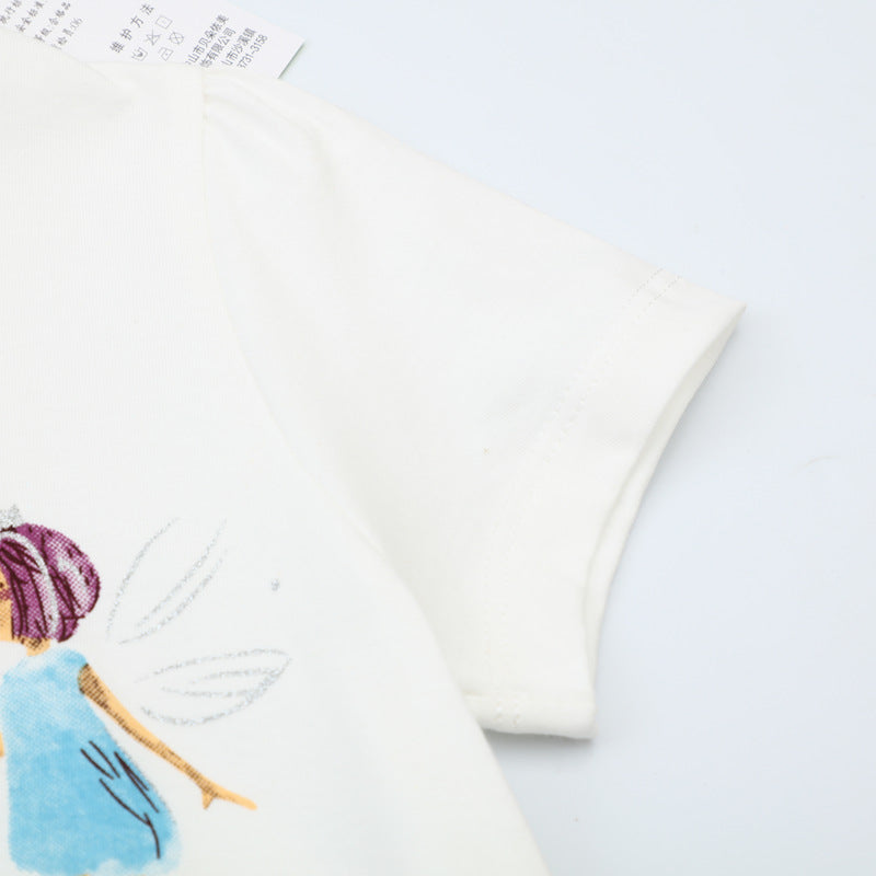 Mädchen Tüllkleid mit zauberhaftem Feenmotiv EB