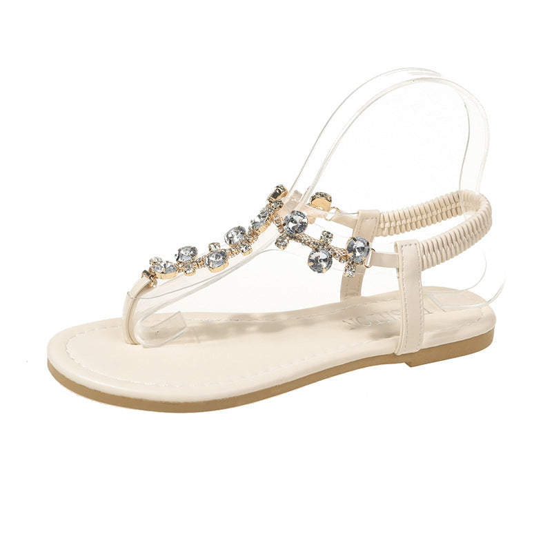 Damen Glitzernde Sandalen EB