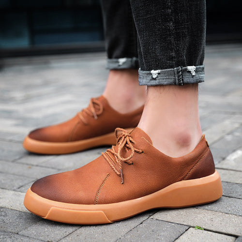 Damen Lederschuhe mit modernem Design und bequemem Dämpfungssystem EB