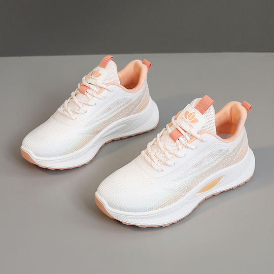 Damen Atmungsaktive Freizeitschuhe mit dämpfender Laufsohle und elastischem Obermaterial EB