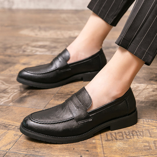 Damen Mokassins mit eleganter Lederoberfläche und rutschfester Sohle EB