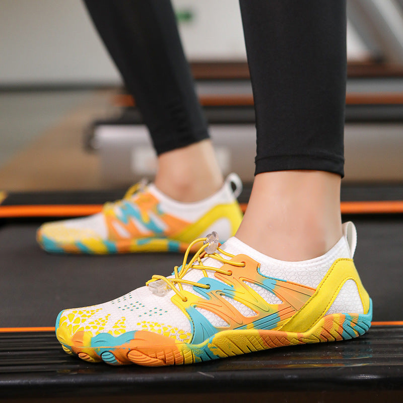 Damen Flexible Wassersport-Schuhe mit atmungsaktiver Mesh-Oberfläche und rutschfester Sohle EB