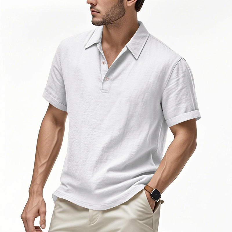 Herren Poloshirt aus atmungsaktiver Baumwolle EB