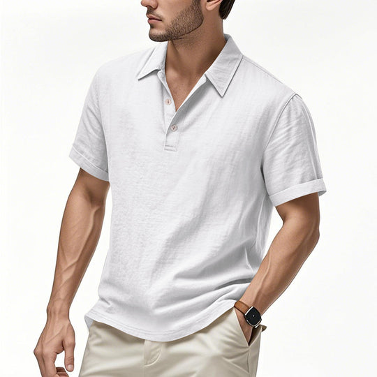 Herren Poloshirt aus atmungsaktiver Baumwolle EB