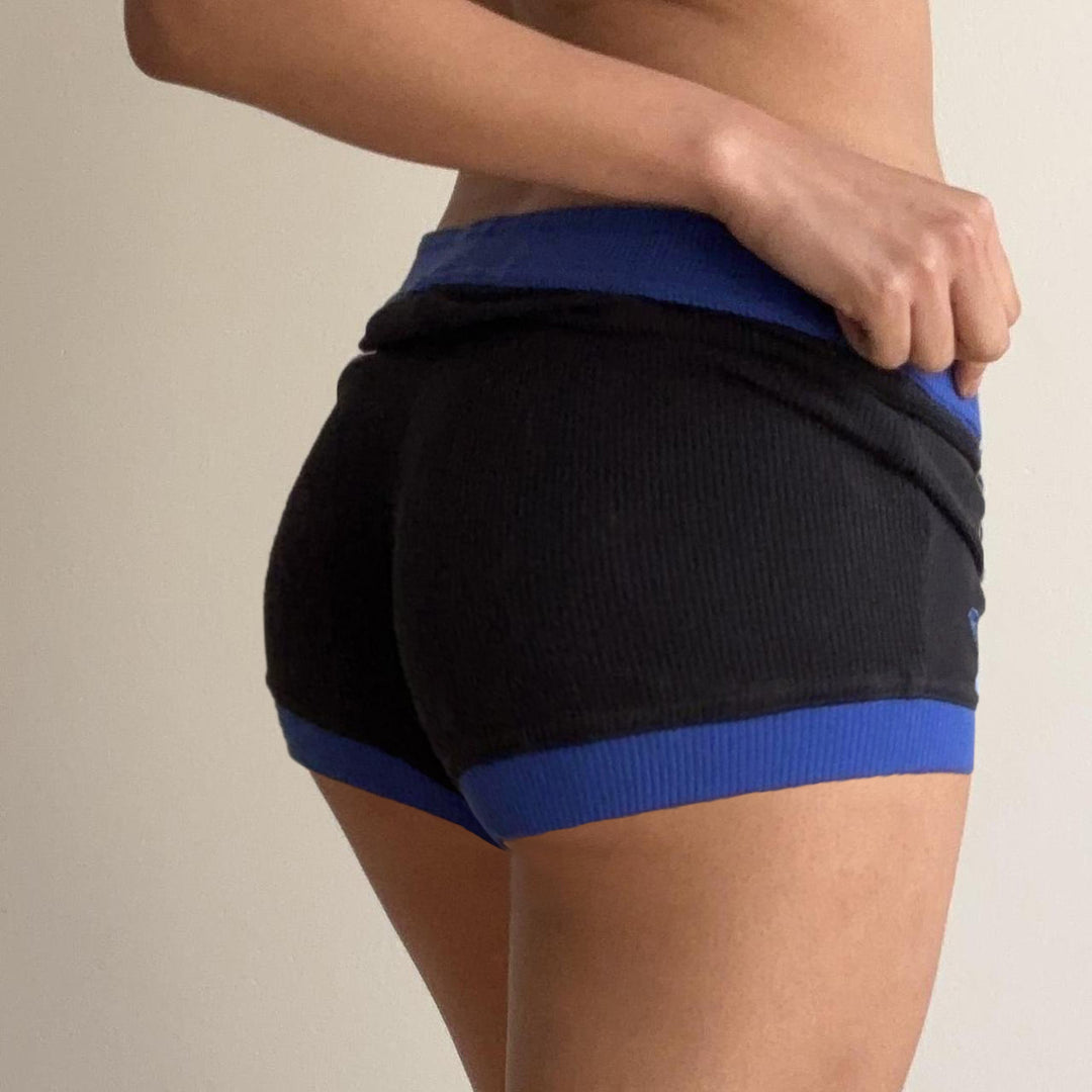 Damen Sportliche Shorts mit elastischem Bund und Kordelzug EB