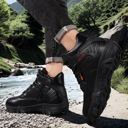 Herren hochfunktionale Trekkingstiefel mit verstärktem Knöchel EB