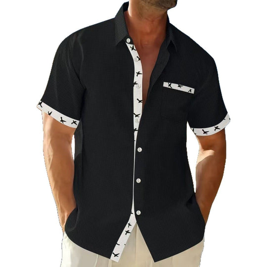 Herren Kurzarmhemd EB