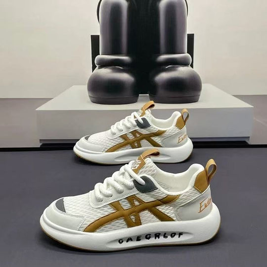 Damen Sportliche Sneaker mit atmungsaktivem Obermaterial und innovativem Design EB
