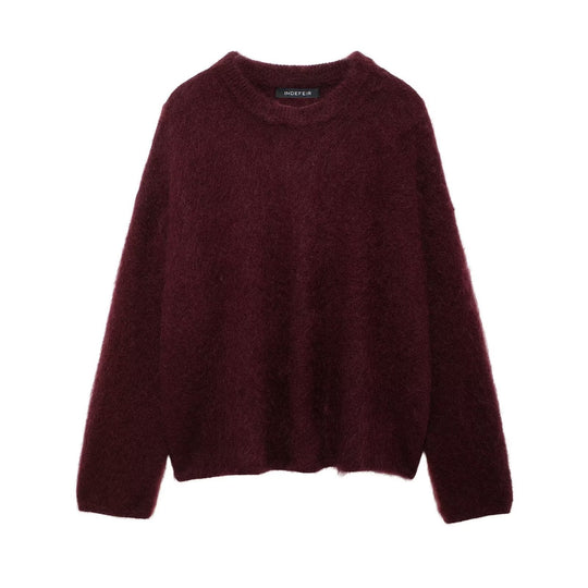 Damen Weicher, flauschiger Pullover EB