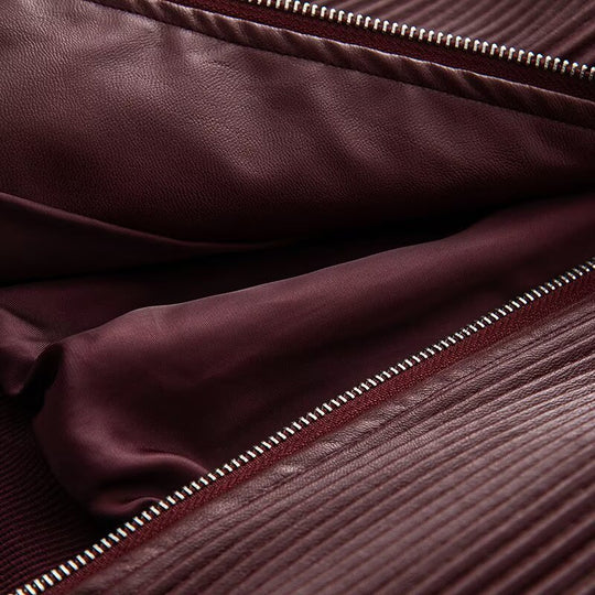 Damen gesteppte Übergangsjacke mit Rippenstruktur und praktischen Reißverschlusstaschen EB