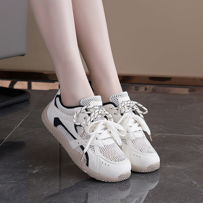 Damen  Atmungsaktive Sportliche Sneakers mit praktischem Schnürsystem EB