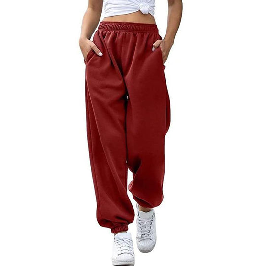 Damen nan gemütliches Lounge-Jogginganzug-Set mit Oversize-Hoodie und elastischer High-Waist Jogginghose EB