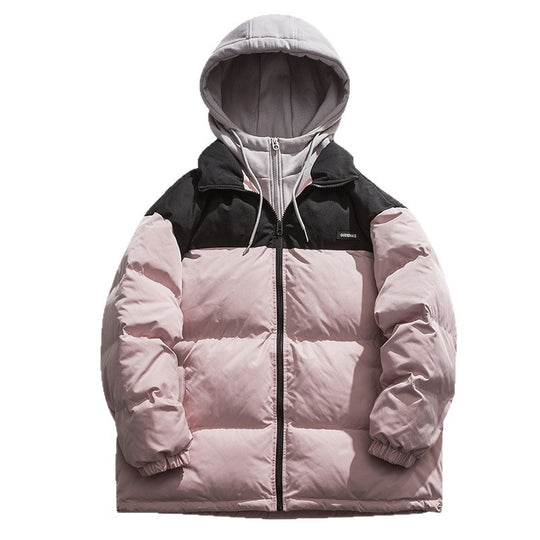 Herren Winterjacke mit abnehmbarer Kapuze und wärmeisolierender Fütterung EB