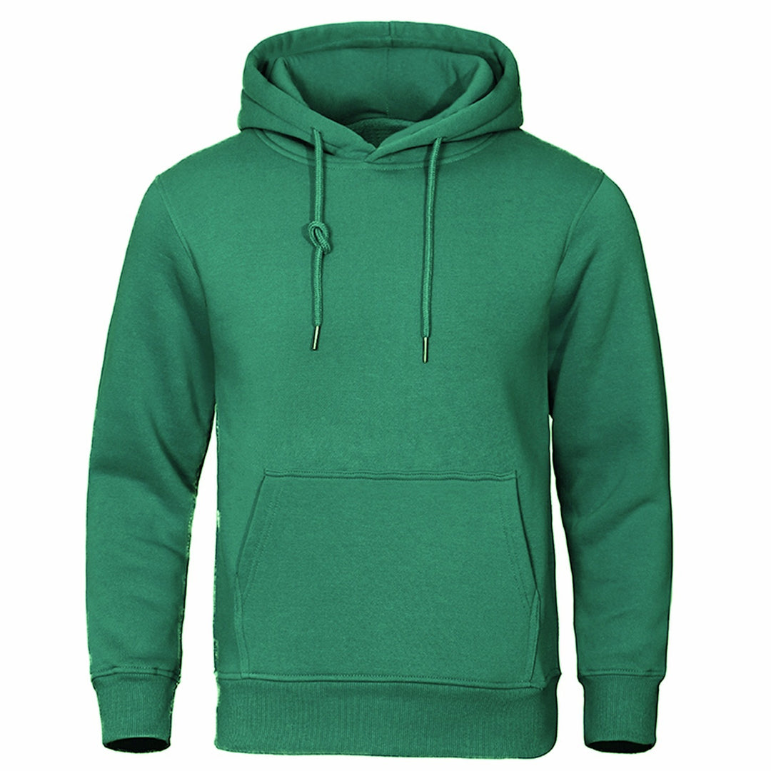Unisex Premium-Kapuzenpullover mit extra hohem Kragen, Kängurutasche und gebürstetem Innenfutter EB