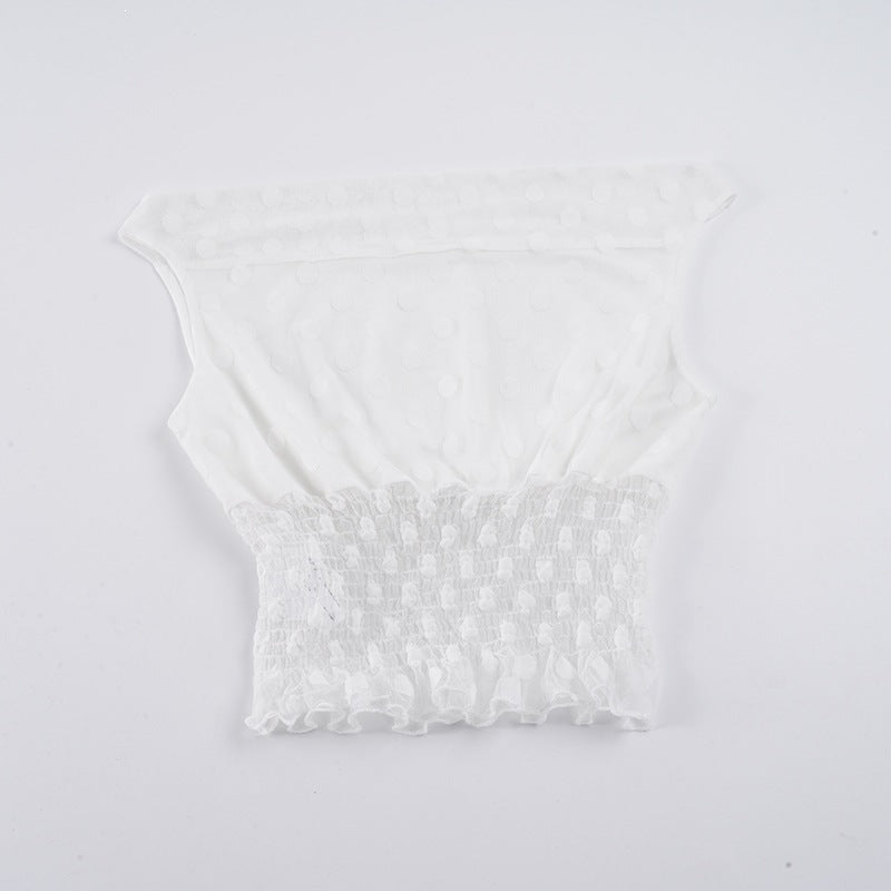 Damen elegantes Oberteil mit asymmetrischem Schnitt und Rüschendetails EB
