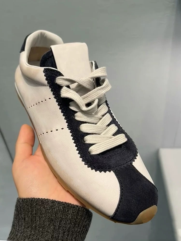 Damen Sneakers im eleganten Retro-Design mit atmungsaktiver Oberflächenstruktur EB