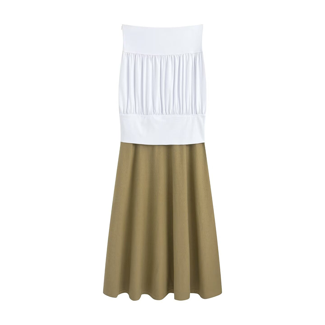 Damen Midirock mit elegantem Gummizug und luftigem Schnitt EB