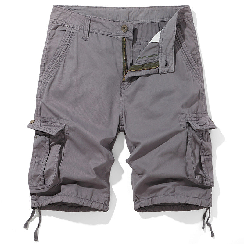 Herren Cargo-Shorts mit praktischen Taschen und verstellbarem Kordelzug EB