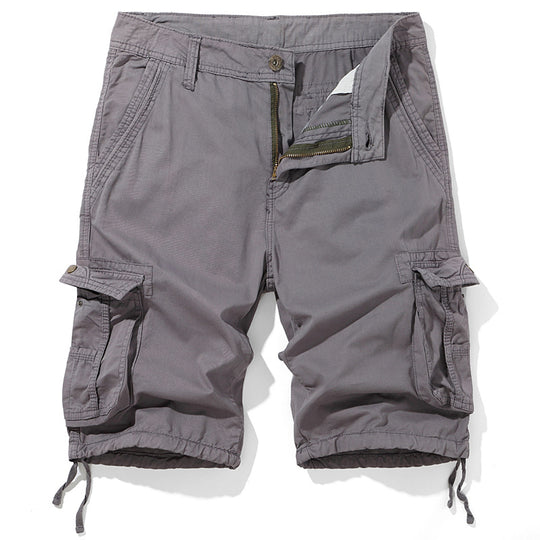 Herren Cargo-Shorts mit praktischen Taschen und verstellbarem Kordelzug EB