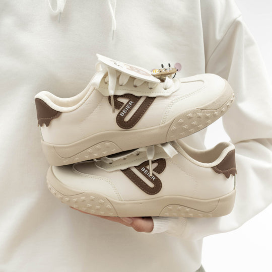 Damen Freizeit Sneakers mit weicher Gummi-Außensohle und atmungsaktivem Obermaterial EB