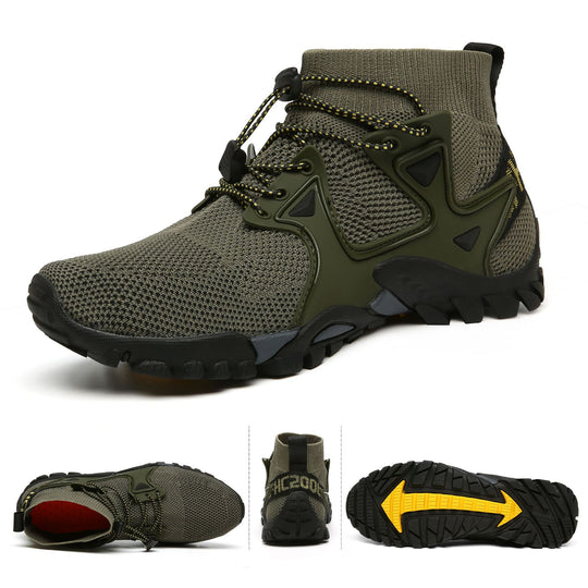 Damen Hochfunktionale Outdoor-Sneaker mit atmungsaktivem Obermaterial und rutschfester Sohle EB