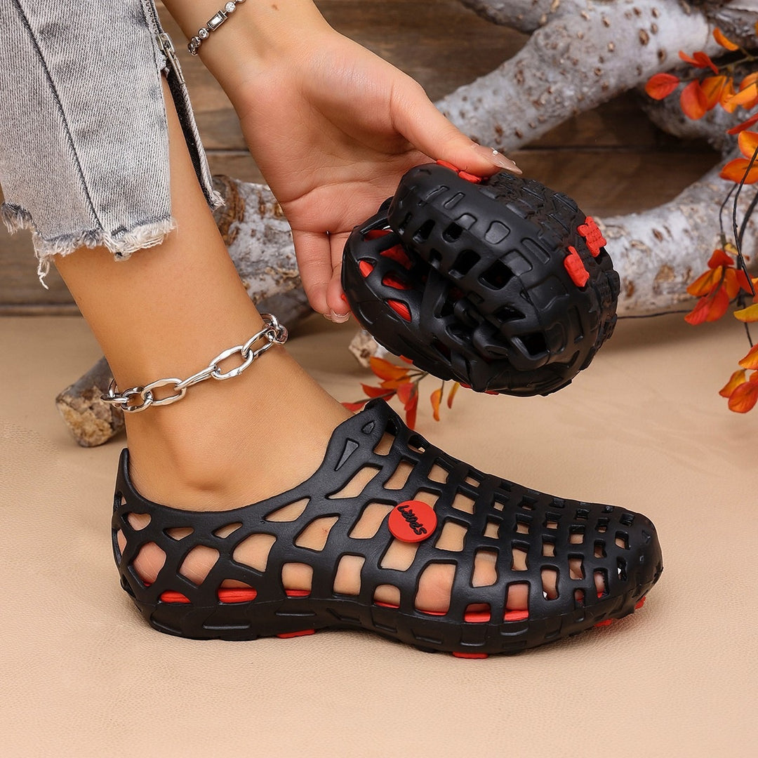 Damen leichte und atmungsaktive Freizeitschuhe mit rutschfester Außensohle EB
