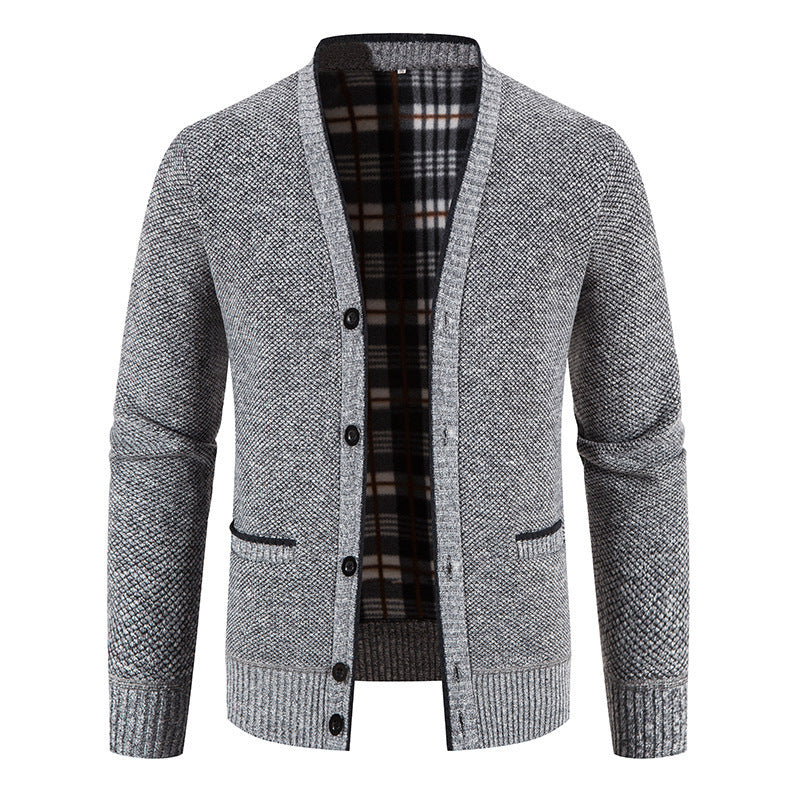 Herren Strickjacke mit modernem Design und klassischem Schnitt EB