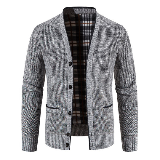 Herren Strickjacke mit modernem Design und klassischem Schnitt EB