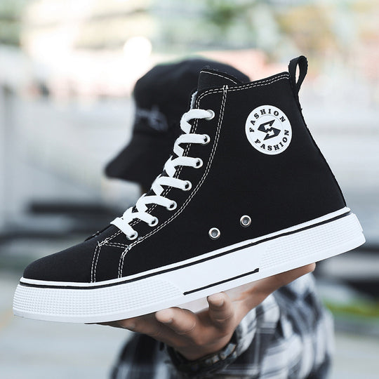 Damen Hochwertige Sneaker mit ankle-high Design und atmungsaktiver Obermaterialstruktur EB
