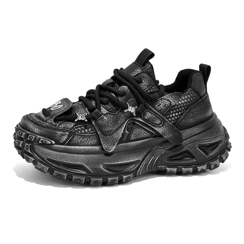 Herren technische Outdoor-Chunky-Sneaker mit verstärkter Zehenkappe, mehrlagiger Dämpfung und griffiger Trailsohle EB
