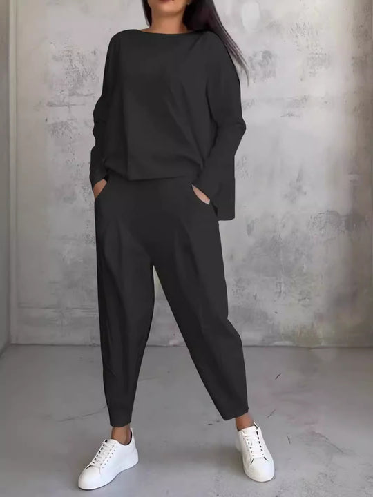 Damen Set aus weichem Jersey mit lässigem Schnitt EB