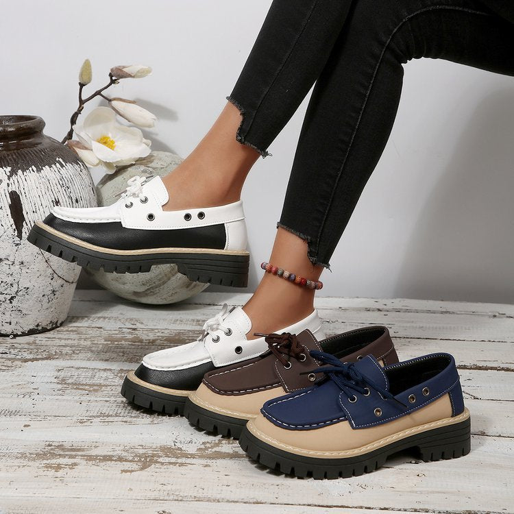 Damen freizeitorientierte Sneakers im lässigen Boots-Stil mit rutschsicherer Sohle EB