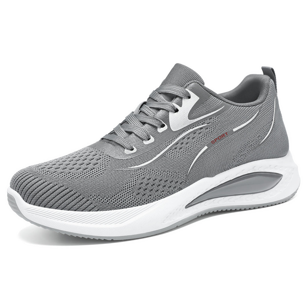 Damen Hochwertige Sport-Laufschuhe mit atmungsaktivem Mesh-Obermaterial und stoßdämpfender Sohle EB