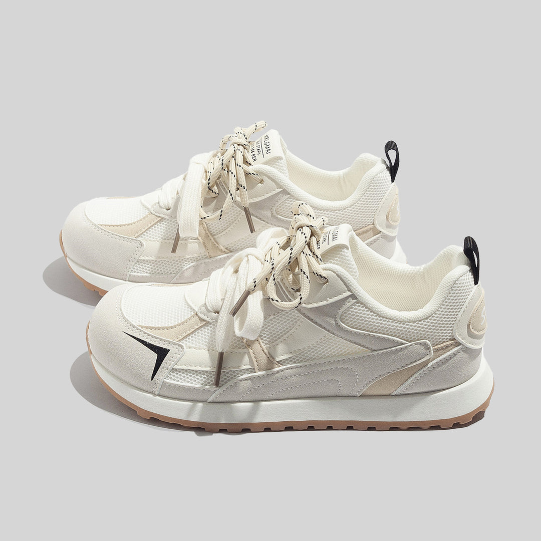Damen Sportliche Sneakers mit atmungsaktivem Obermaterial und komfortabler Dämpfung EB