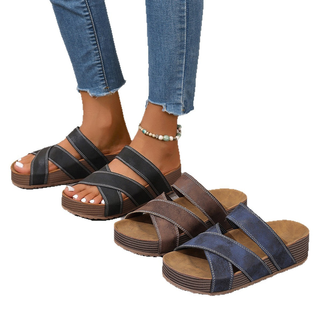 Damen Komfort Sandalen EB