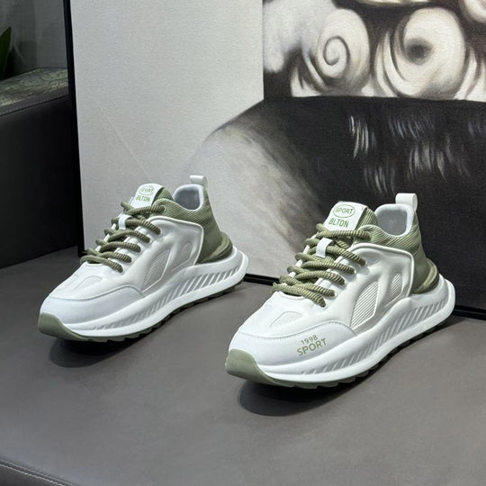 Damen Sportive Lauf-Sneaker mit dämpfender Außensohle und atmungsaktivem Obermaterial EB